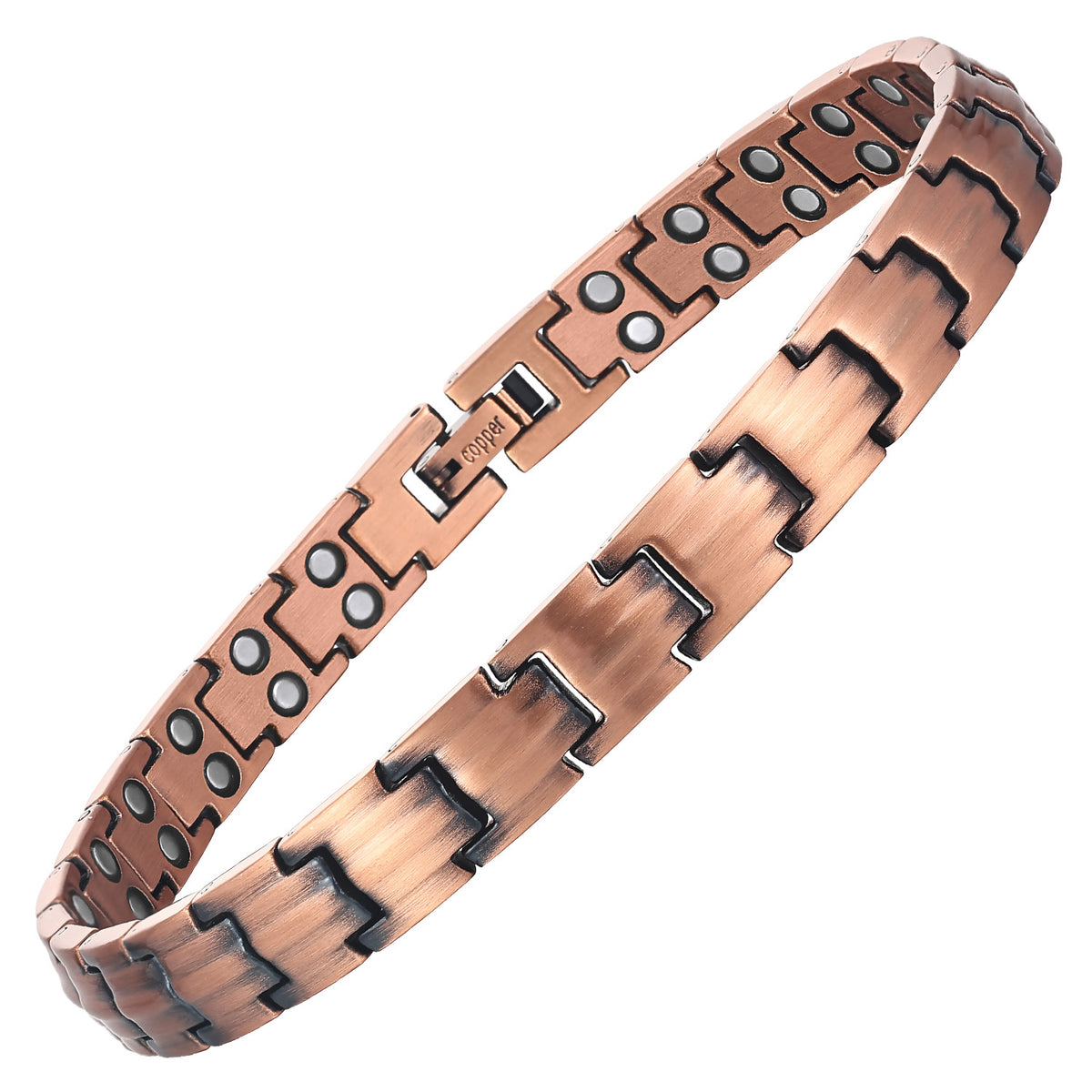 Ladies Double POWER Copper Magnetic Therapy Anklet