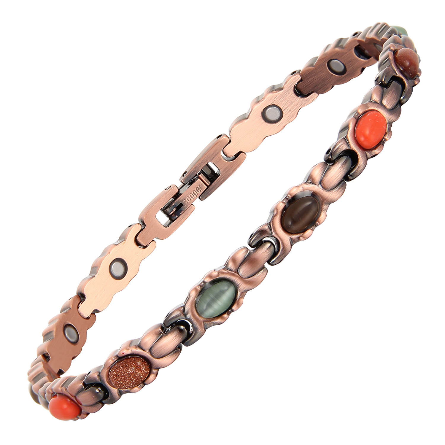 Ladies Copper Magnetic Therapy Bracelet