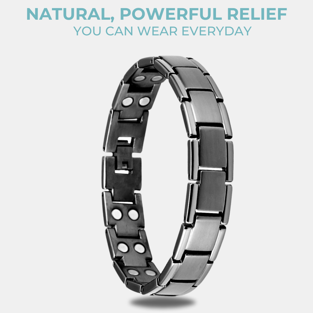 Men's STRONG Double Magnets Magnetic Bracelet Titanium Model