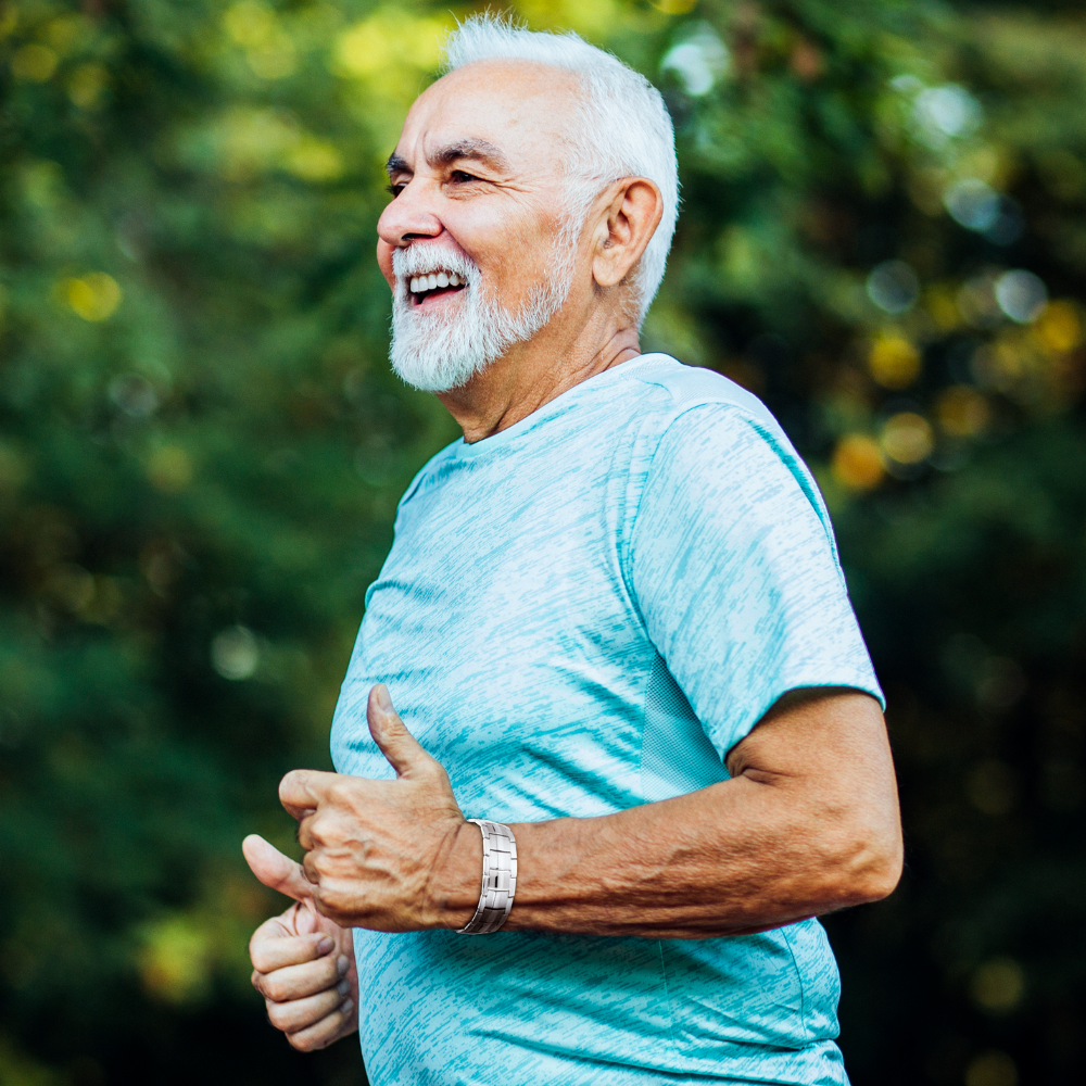 Strongest Magnetic Bracelet For Men - New Design- Silver