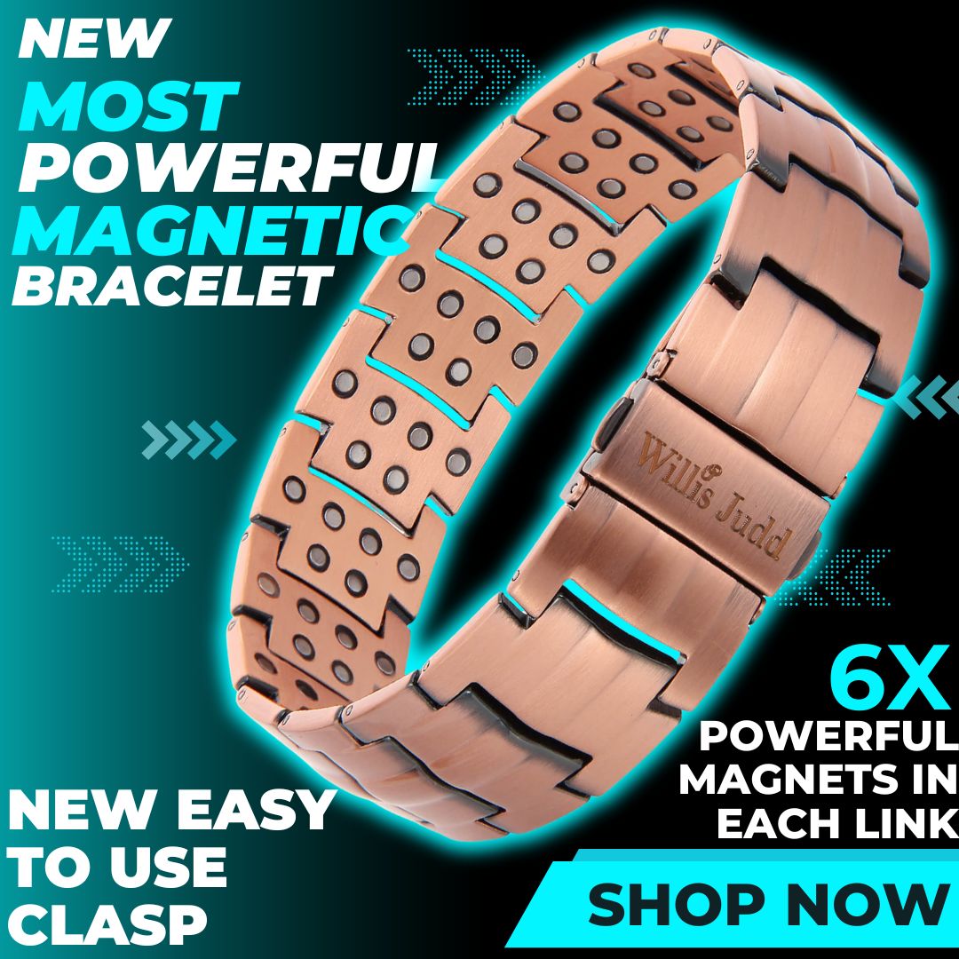 Strongest Copper Magnetic Bracelet For Men - Newest Design