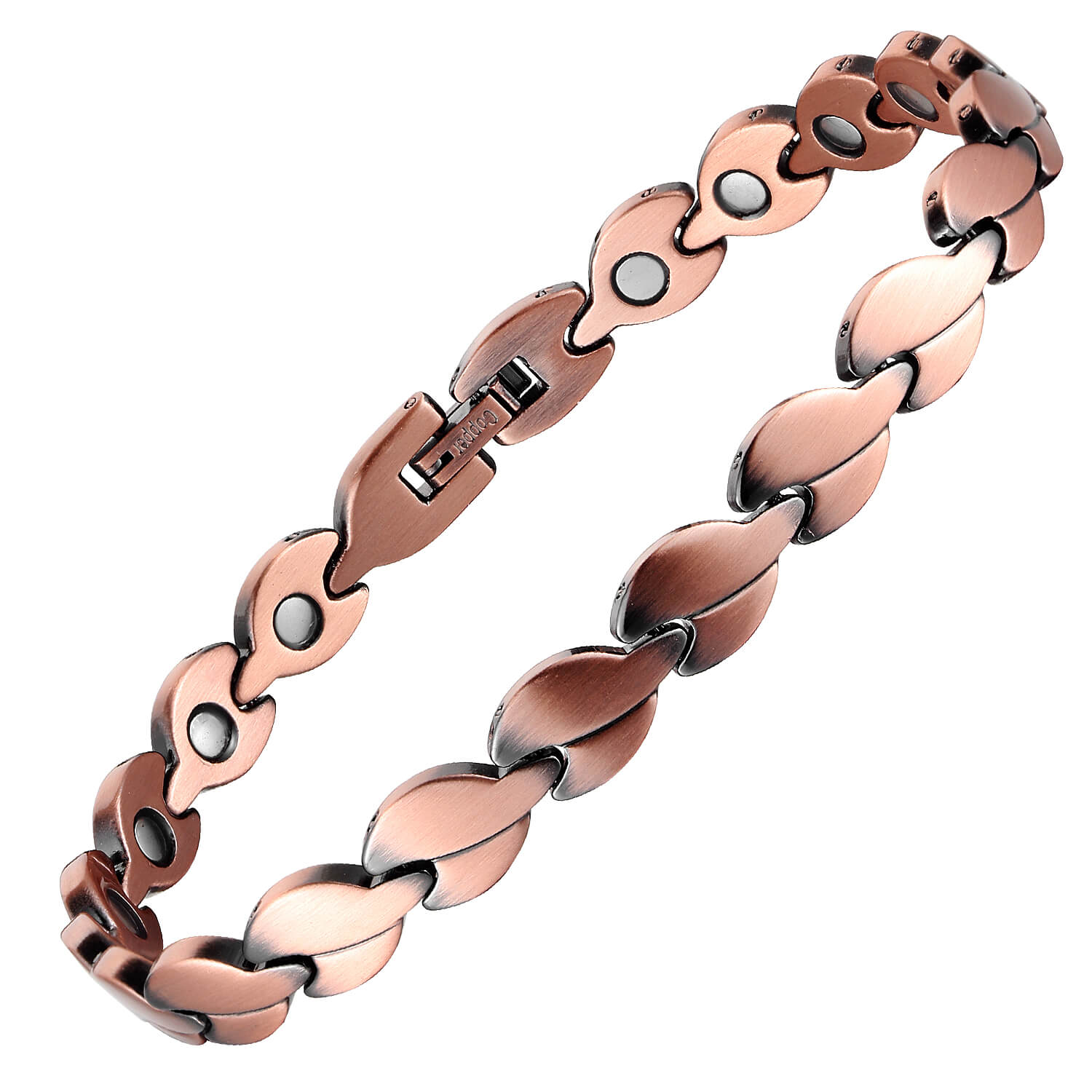 Ladies Copper Magnetic Therapy Anklet
