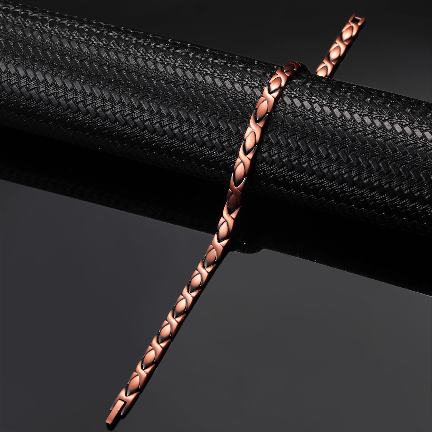 Ladies Solid Copper Magnetic Therapy Anklet Bracelet