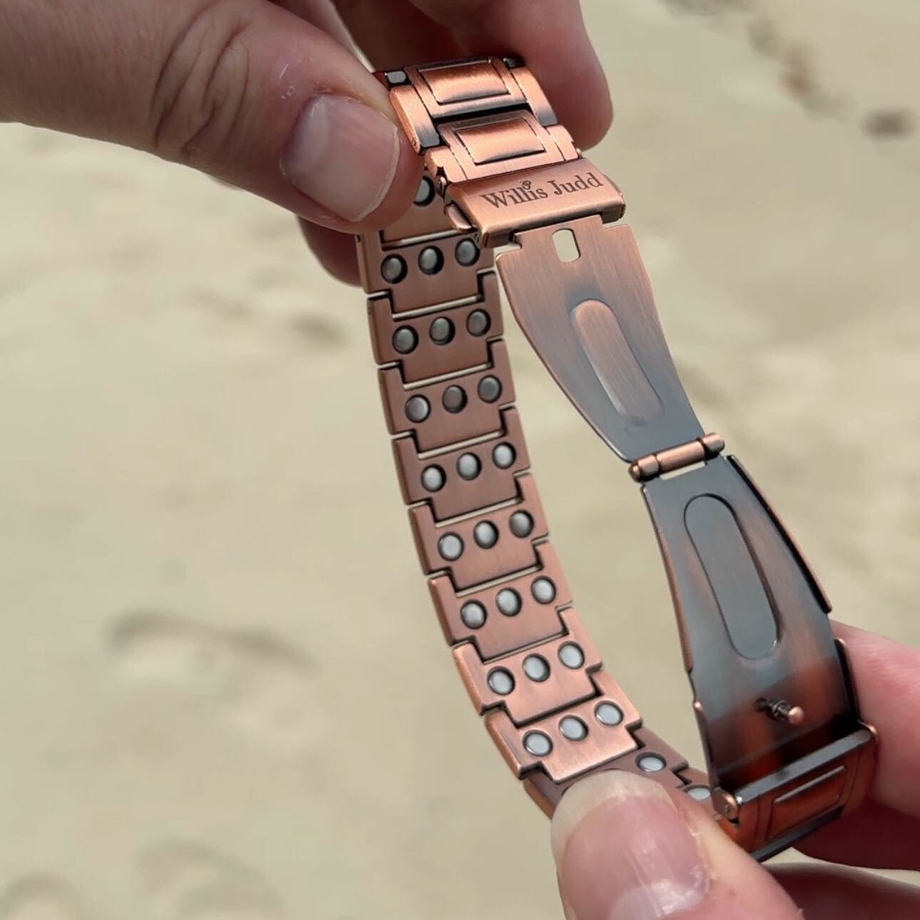 Mens Copper Magnetic Bracelet TRIPLE Power