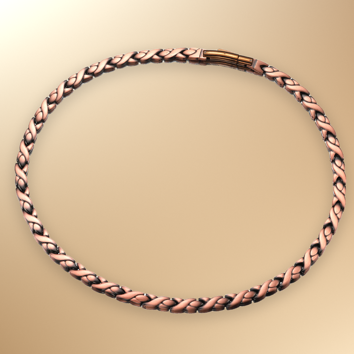 Ladies Copper Magnetic Necklace