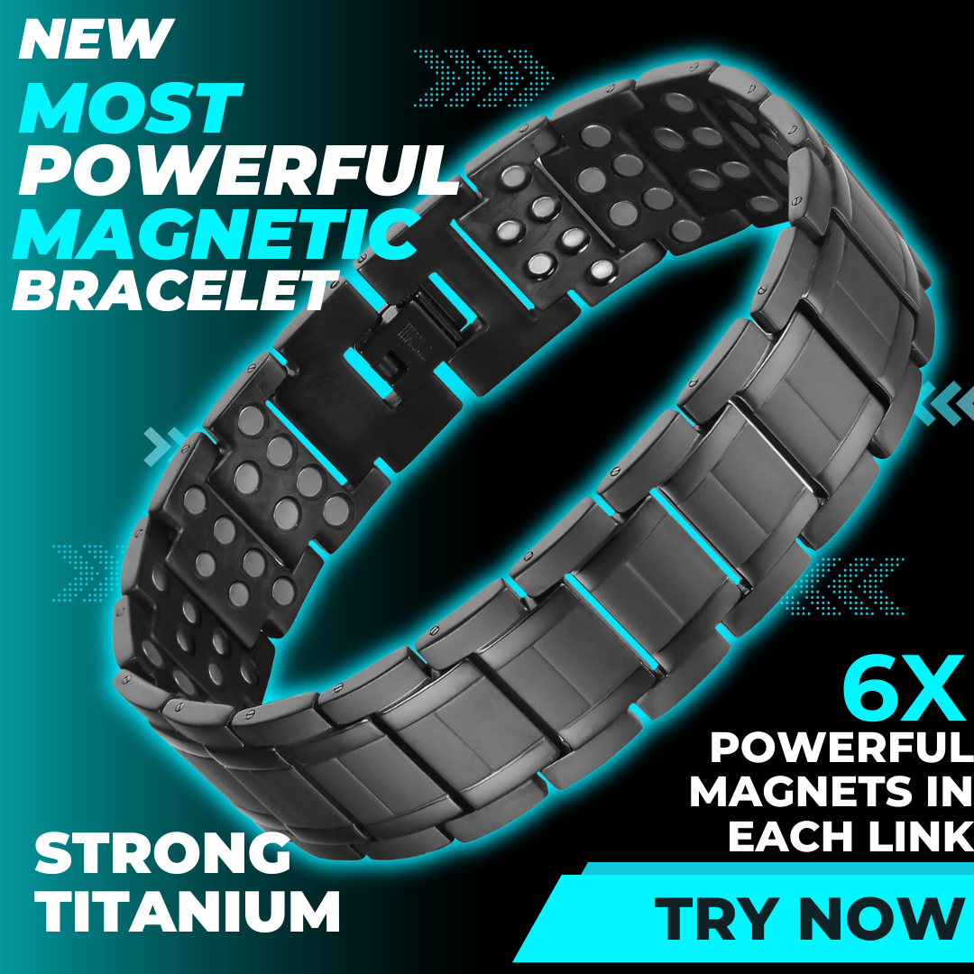 Strongest Magnetic Bracelet For Men - New Model 2025