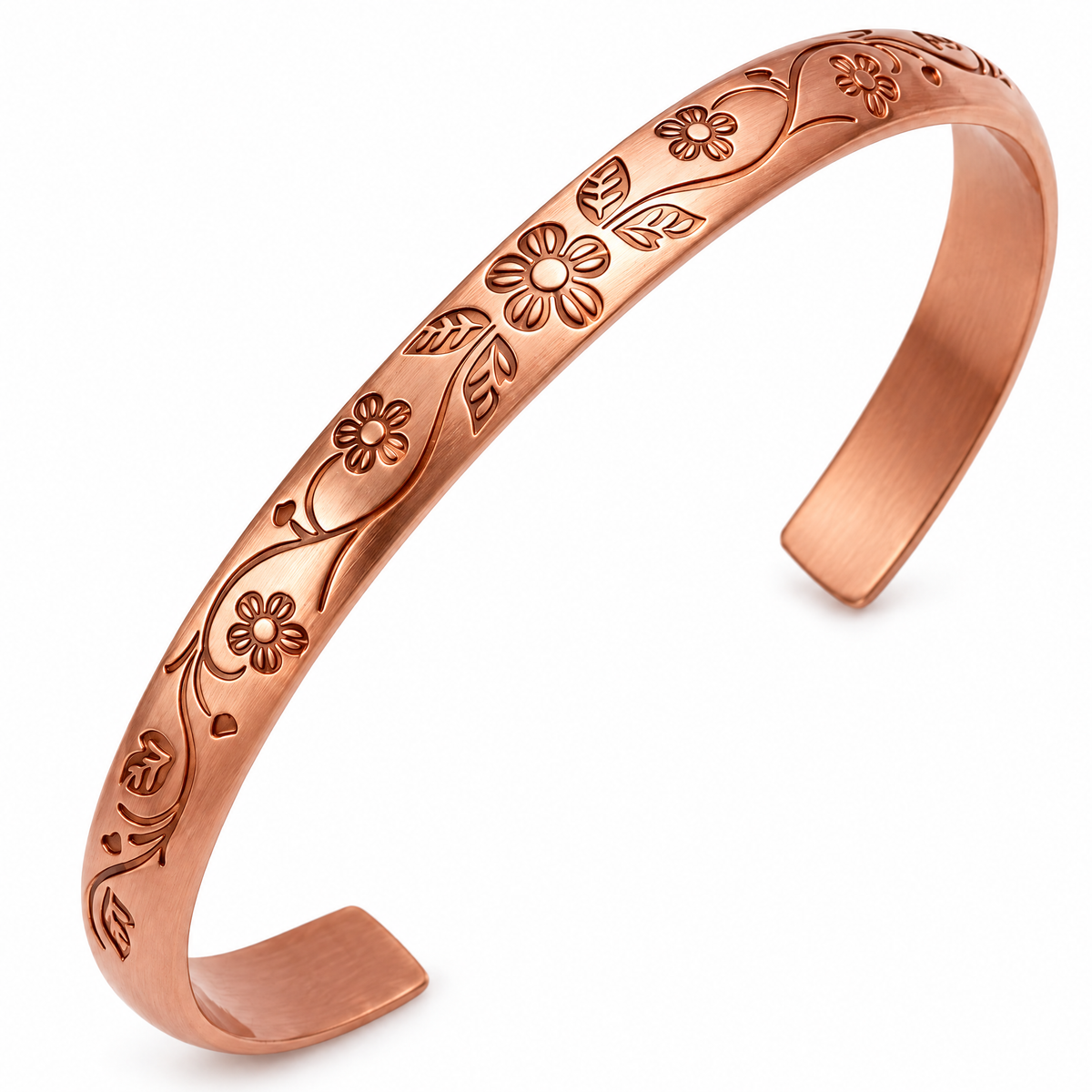 Posy Copper Cuff