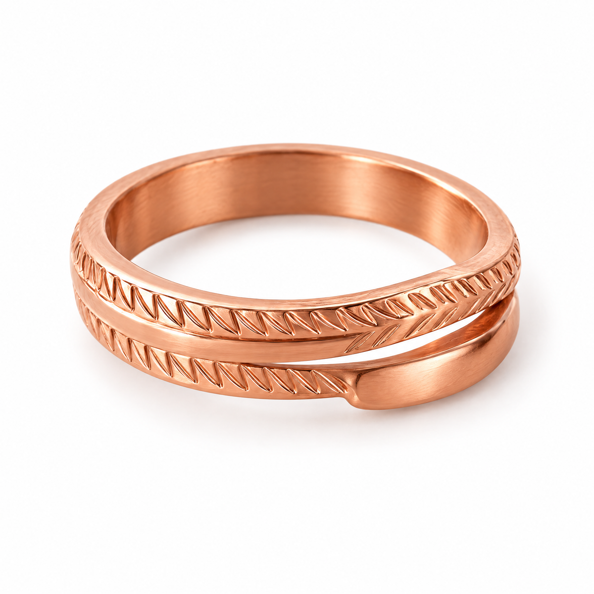 Arrow Copper Ring